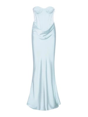 ROTATE Birger Christensen: Vestidos de noche - Vestido De Noche - Plata