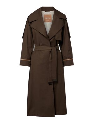 WEEKEND MAX MARA: Trenchcoats - Trenchcoat - Grün