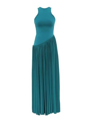 ZIMMERMANN: abiti lunghi - Zimmermann abito luna teal blue