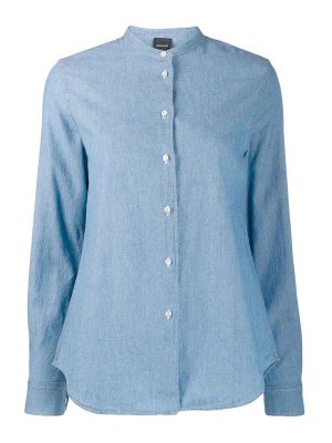 ASPESI: Hemden - Hemd - Denim