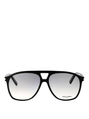 SAINT LAURENT: サングラス - サングラス - 黒