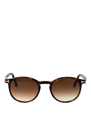 TOM FORD: Gafas de sol - Gafas De Sol - Marrón