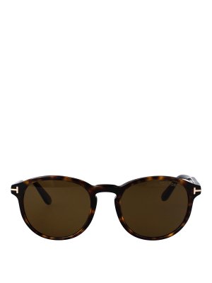 TOM FORD: Gafas de sol - Gafas De Sol - Marrón