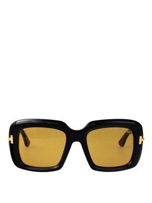 TOM FORD: Gafas de sol - Gafas De Sol - Marrón