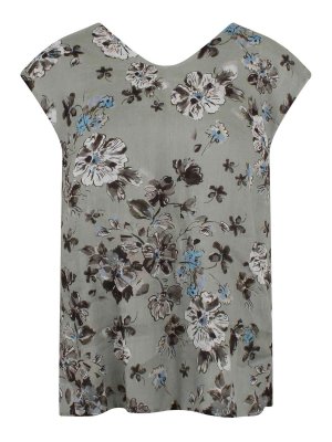 S MAX MARA: Tops y camisetas sin mangas - Top - Verde