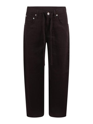 CITIZENS OF HUMANITY: casual trousers - Linen brynn trousers