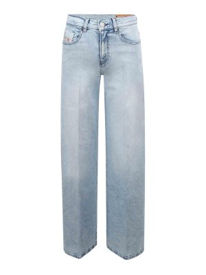 DIESEL: Jeans acampanados - Jeans Acampanados - Azul