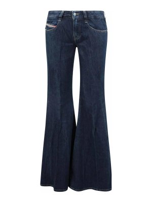 DIESEL: Jeans acampanados - Jeans Acampanados - Azul