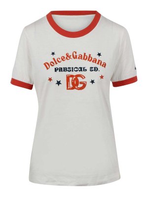 DOLCE & GABBANA: Camisetas - Camiseta - Blanco