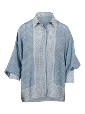 ERMANNO SCERVINO: シャツ - シャツ - ブルー
