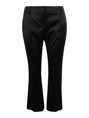 ERMANNO SCERVINO: pantaloni casual - Pantaloni svasati in viscosa
