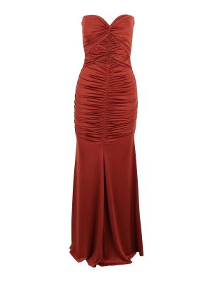 ESSENTIEL ANTWERP: Vestidos de noche - Vestido De Noche - Naranja