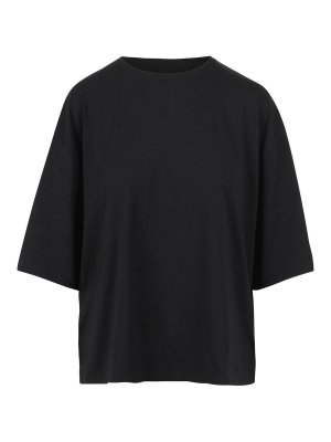 LOULOU STUDIO: t-shirts - Oversized Supima cotton T-shirt
