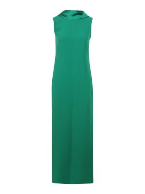 Max Mara: Maxikleider - Maxikleid - Grün