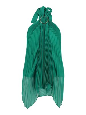 Max Mara: Tops & Tank tops - Pleated chiffon top