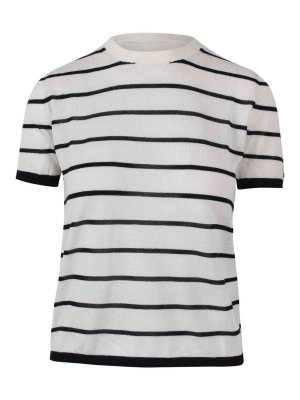 Max Mara: crew necks - Cashmere and silk sweater