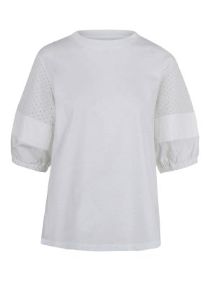 MONCLER: Camisetas - Camiseta - Blanco