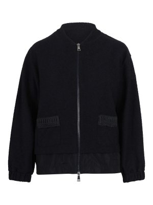 MONCLER: カーディガン - カーディガン - ブルー
