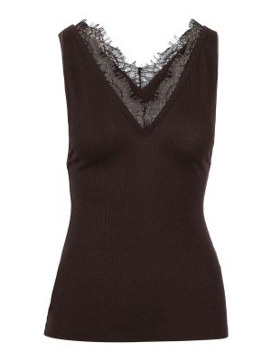 NANUSHKA: Tops & Débardeurs - Top - Marron