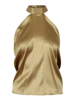 NINA RICCI: Tops y camisetas sin mangas - Top - Dorado