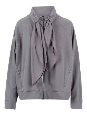 NOUMENO CONCEPT: Sweatshirts & Sweaters - Sweatshirt with tie neck