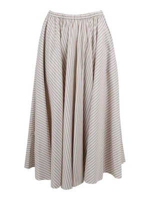 PATOU: Knee length skirts & Midi - Midi skirt with elastic waist