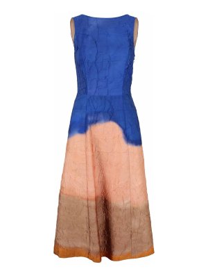 ULLA JOHNSON: Knee length skirts & Midi - Georgia satin dress
