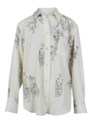 VICTORIA BECKHAM: shirts - Floral print shirt