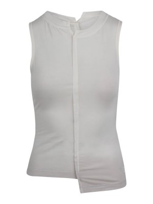 Y-3: Tops & Débardeurs - Top - Blanc