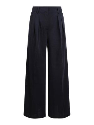 Max Mara: casual trousers - Christmas wool jersey trousers