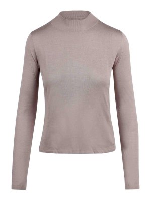 Max Mara: Turtlenecks & Polo necks - Falesia silk yarn sweater