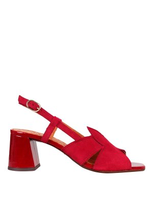 Chie Mihara: sandals - Rutter sandal with heel and buckle