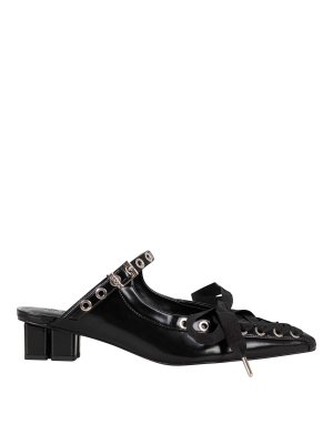 GANNI: Zapatos chinelas - Chinelas - Negro