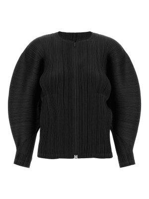PLEATS PLEASE ISSEY MIYAKE: Vestes casuals - Veste Casual - Noir