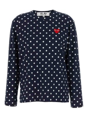 Comme des Garçons Play: t-shirt - maglietta con