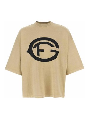 FEAR OF GOD: Tシャツ - Tシャツ - ベージュ