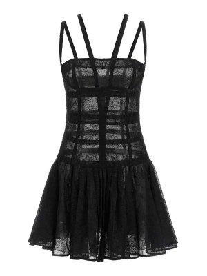 GIOVANNI BEDIN: Robe longueur genou - Robe Au Genou - Noir