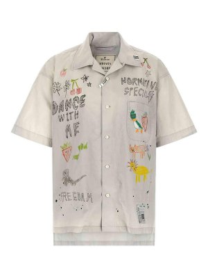 MAISON MIHARA YASUHIRO: シャツ - シャツ - グレー