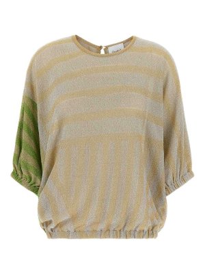 Nude: Pull col rond - Pull Col Rond - Multicolore