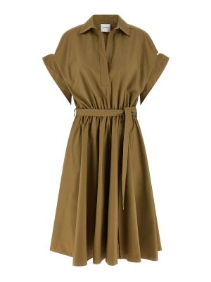 Nude: knee length dresses - Chemisier dress