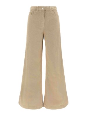 Nude: casual trousers - tilda' pants