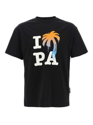 Palm Angels: Tシャツ - Tシャツ - 黒