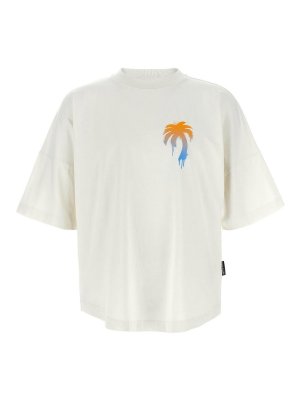 Palm Angels: Tシャツ - Tシャツ - 白
