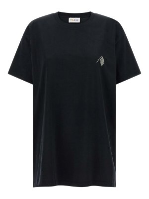 The Attico: T-shirts - T-Shirt - Noir