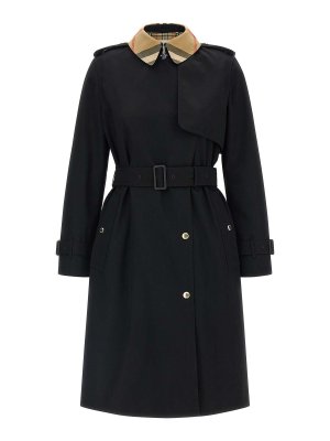 BURBERRY: Trenchs - Trench-Coat - Noir