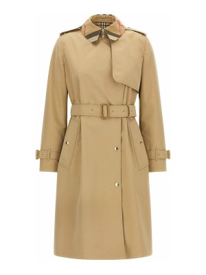 BURBERRY: トレンチコート - トレンチコート - ベージュ