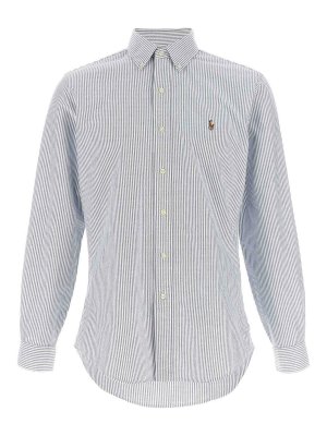POLO RALPH LAUREN: シャツ - シャツ - ライトブルー