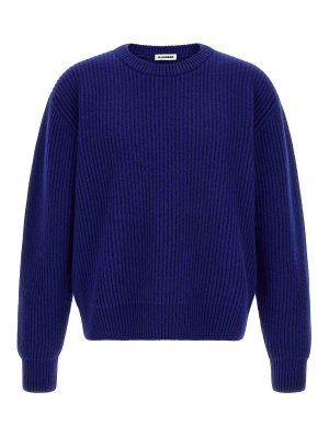 JIL SANDER: crew necks - fisherman's rib' sweater