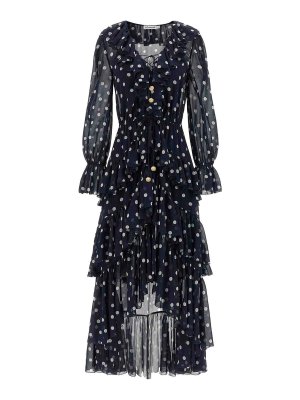 Self Portrait: Maxi robe - Maxi Robe - Bleu