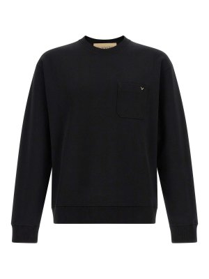 VALENTINO GARAVANI: スウェット＆セーター - スウェットシャツ/セーター - 黒
